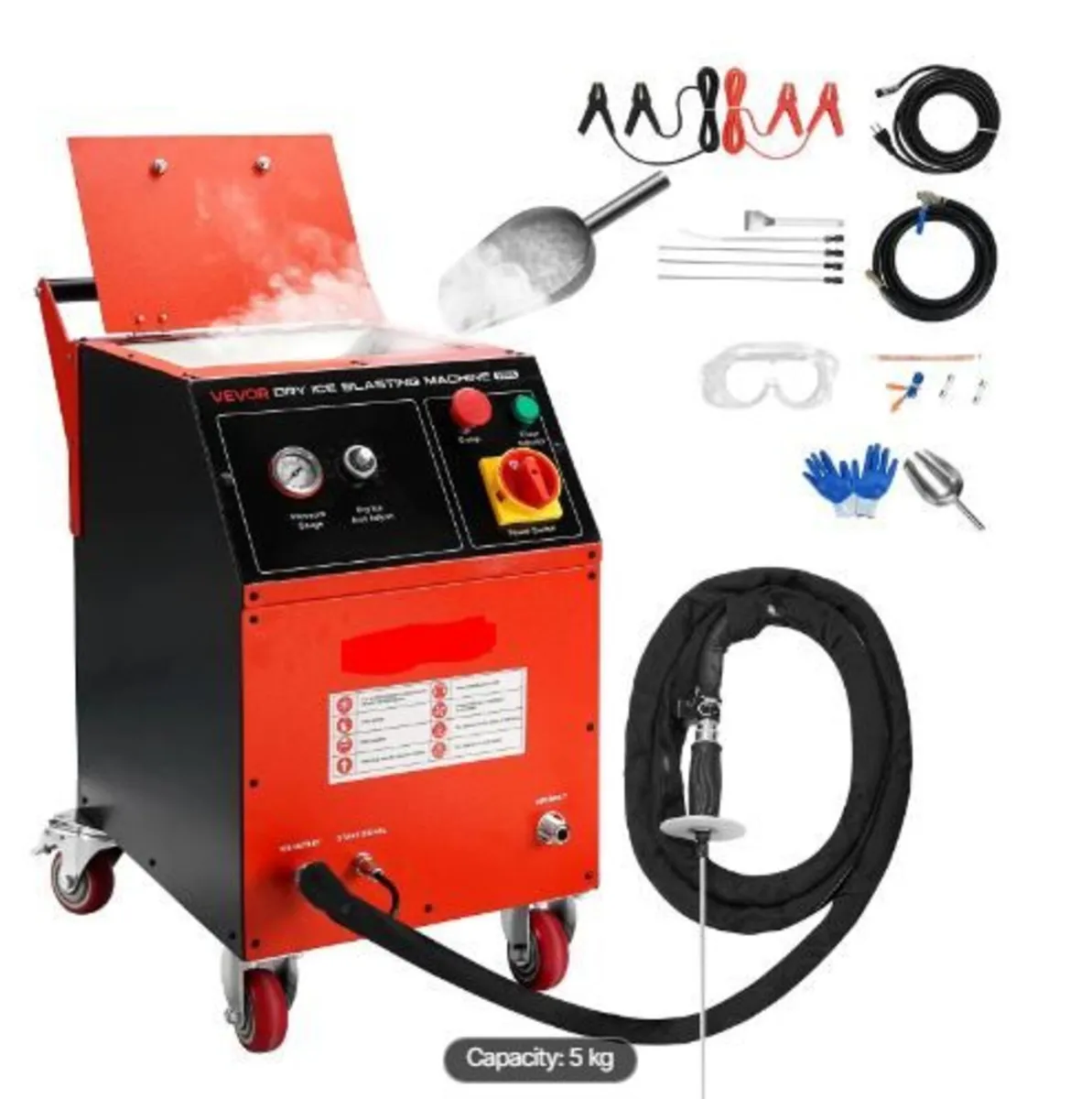 Dry Ice Blasting Machine, 11LBS (5KG) - Image 3