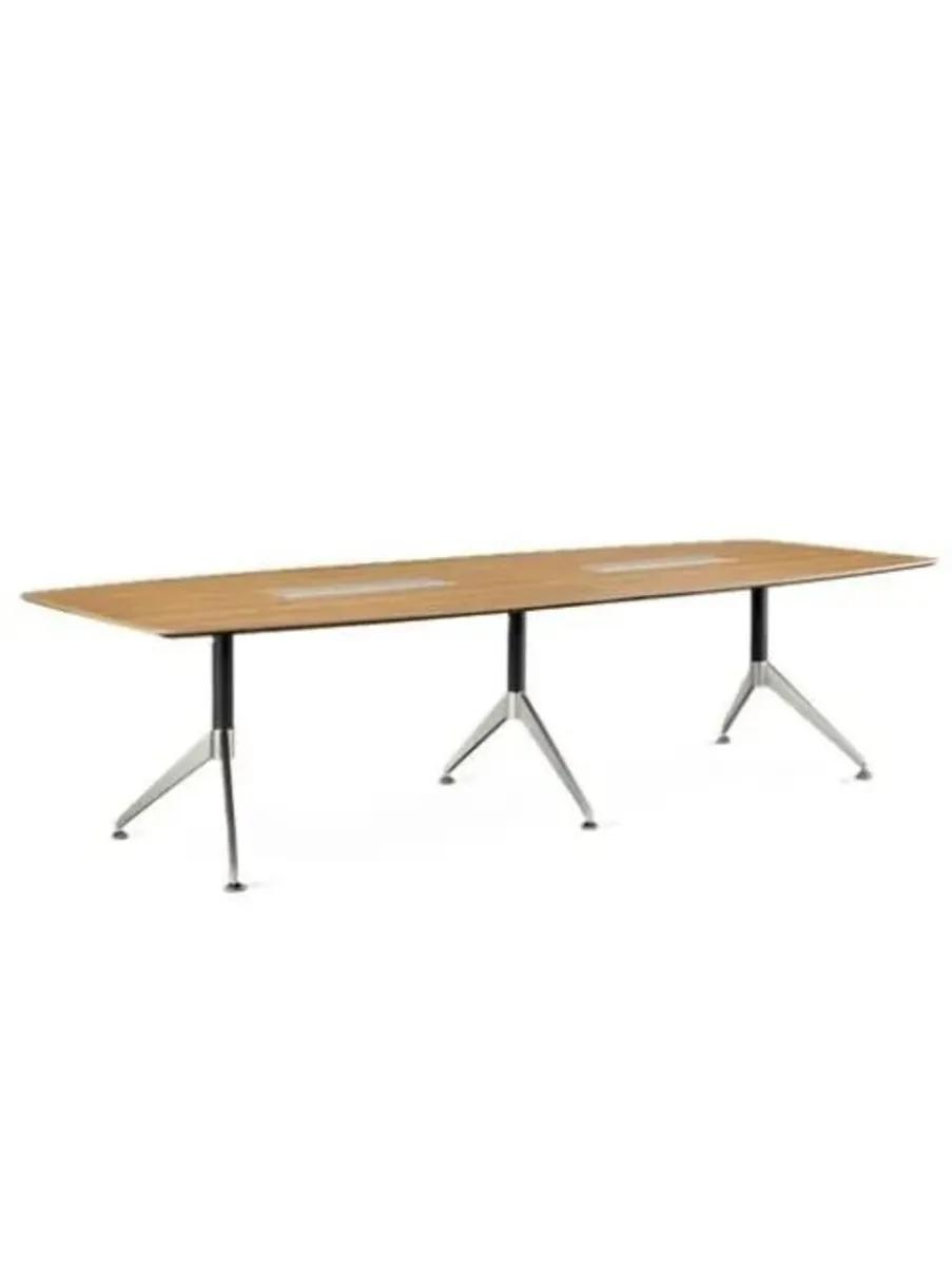 American Walnut NERO Executive Boardroom Table