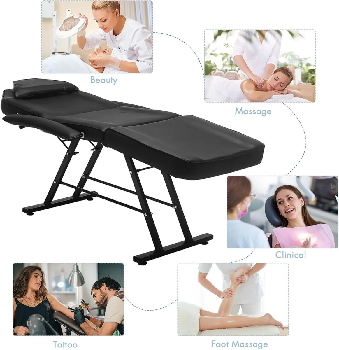 Professional Massage Bed Chair for Salons - Image 3