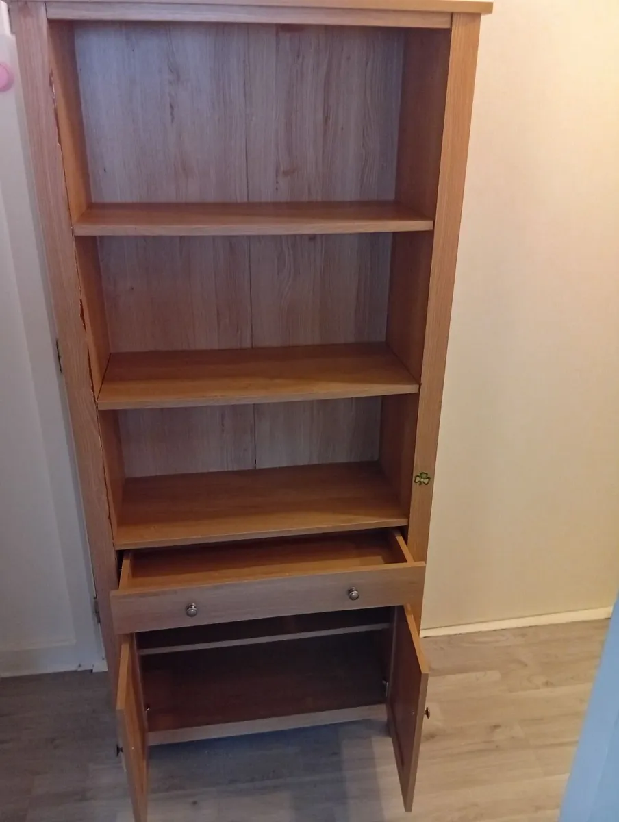 Roomy bookcase cupboard - Image 2