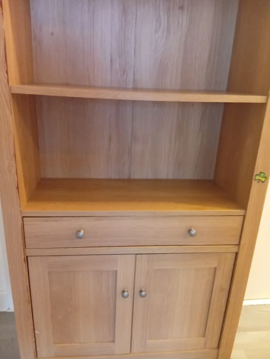 Roomy bookcase cupboard - Image 4