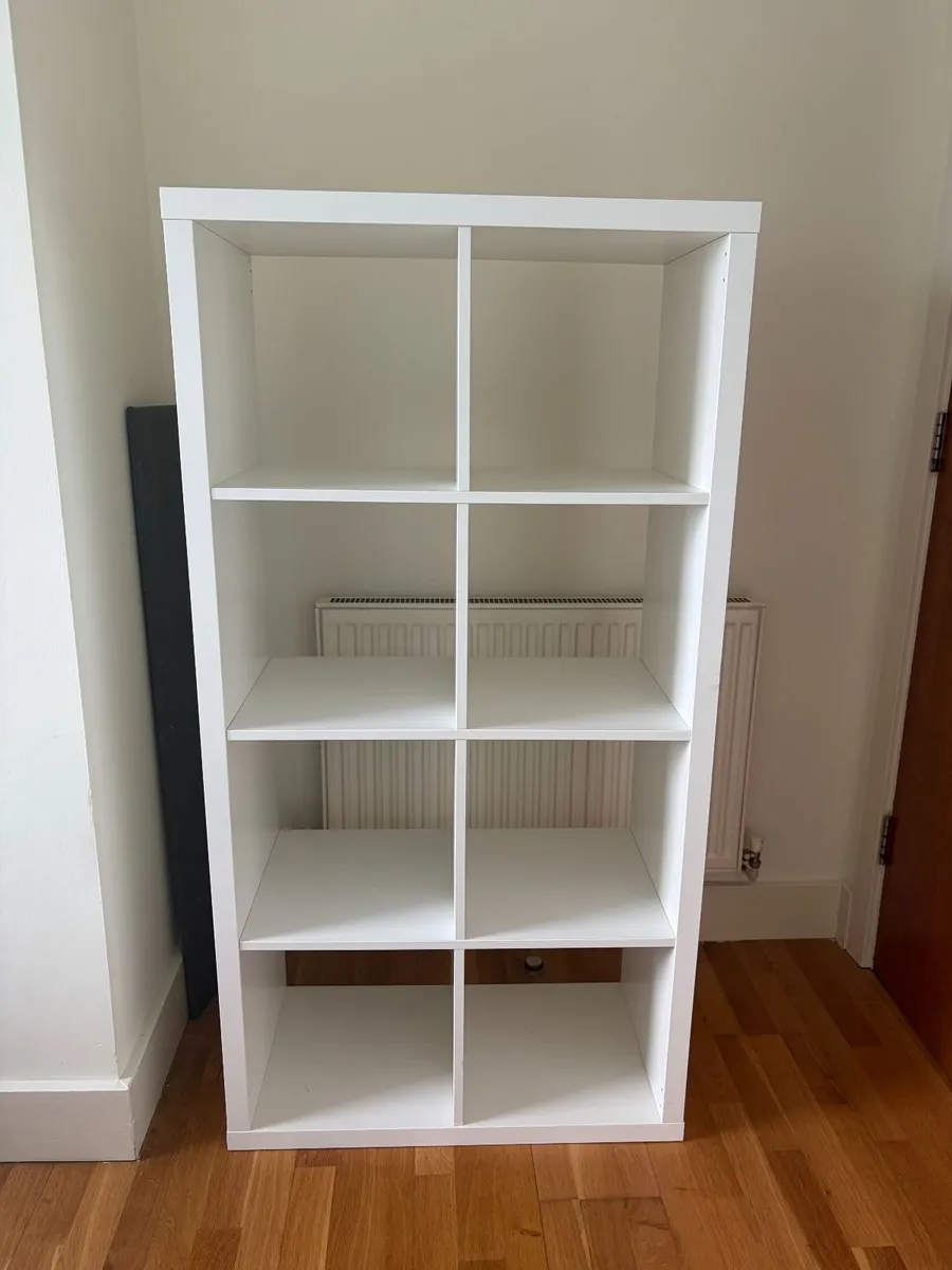 KALLAX Shelving unit - 1 x White and 1 Black Unit - Image 3