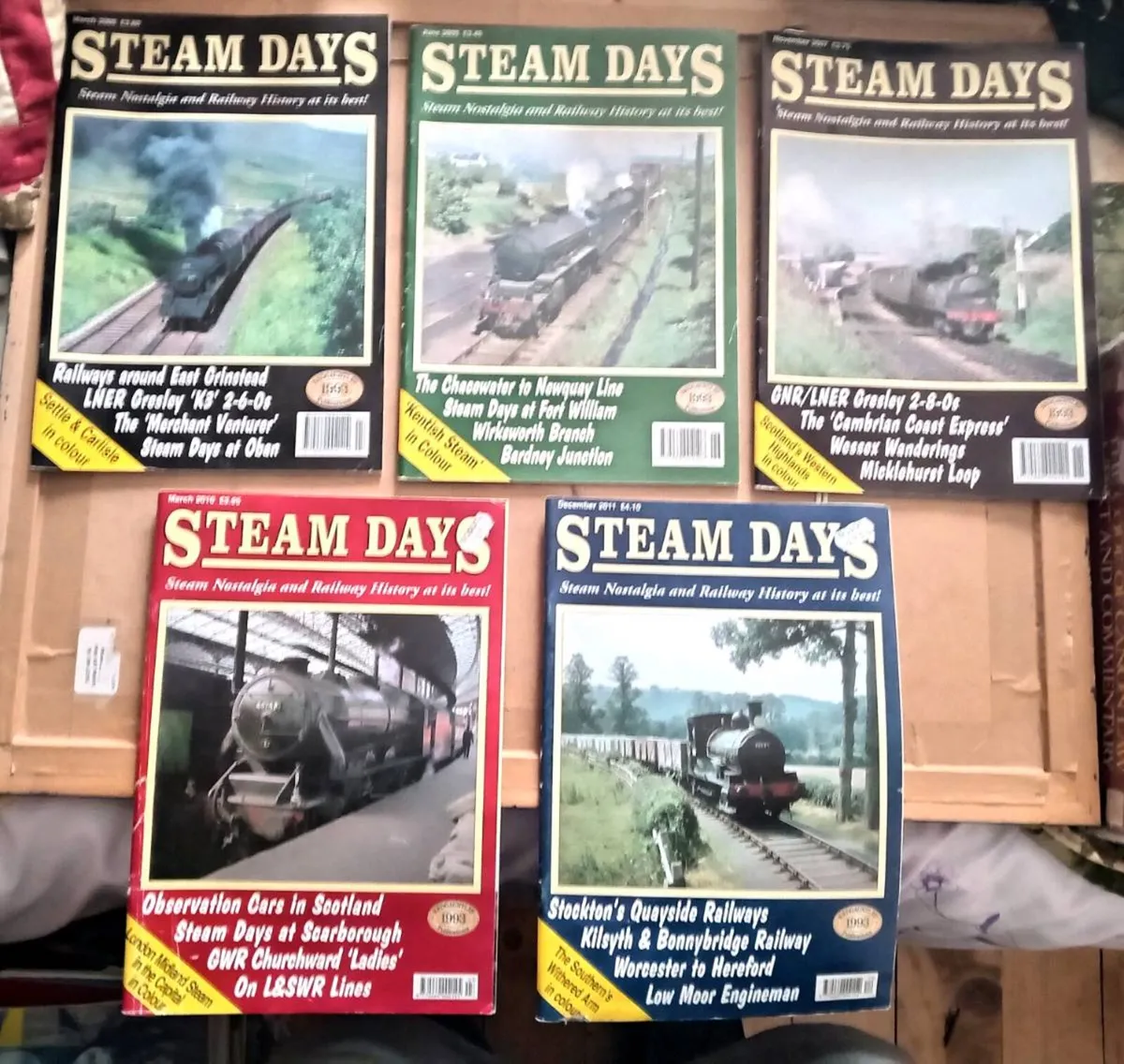 13 Steam Train Magazines - Image 2
