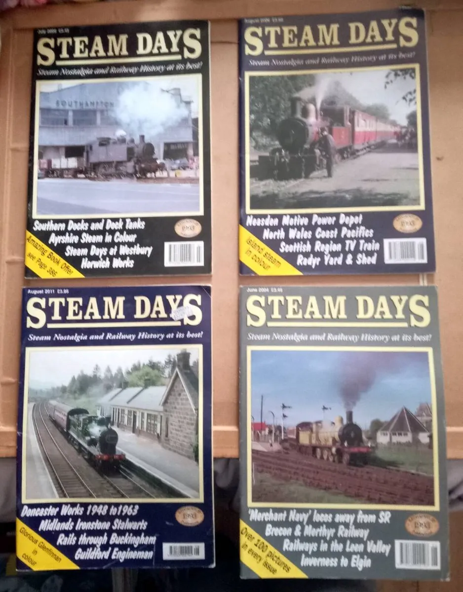 13 Steam Train Magazines - Image 3