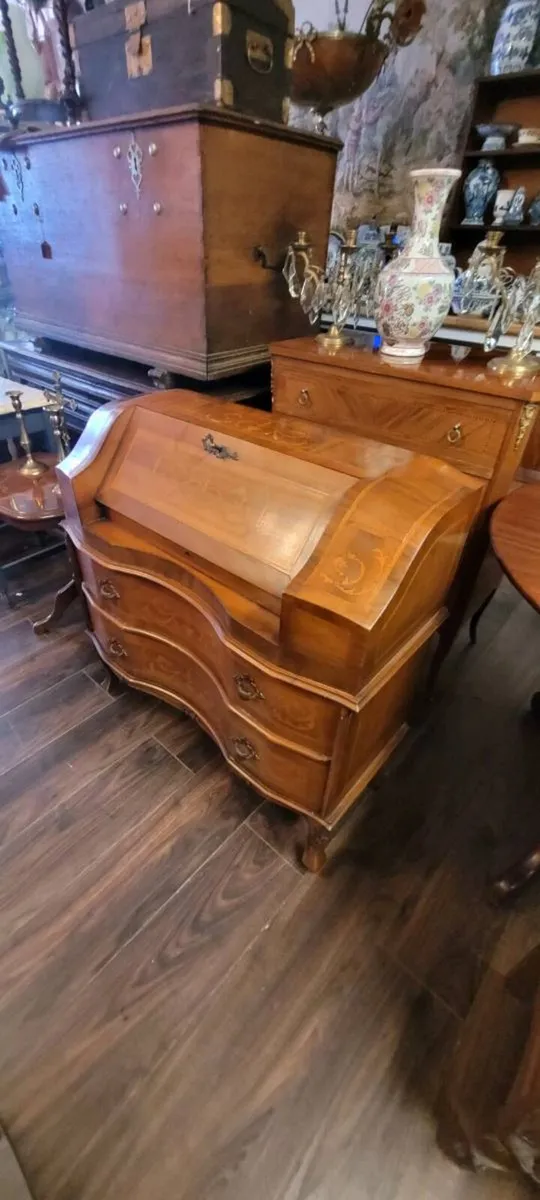 Louis XV Style Cylinder Desk - Image 1