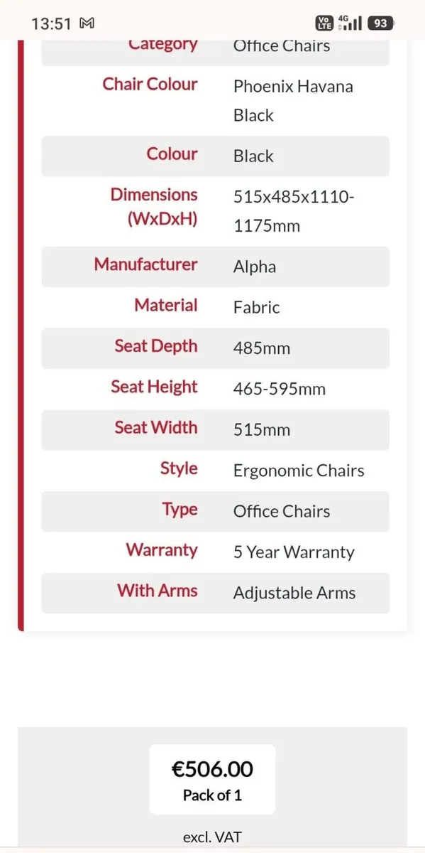 Quality Professional Expensive Computer  Chair - Image 3