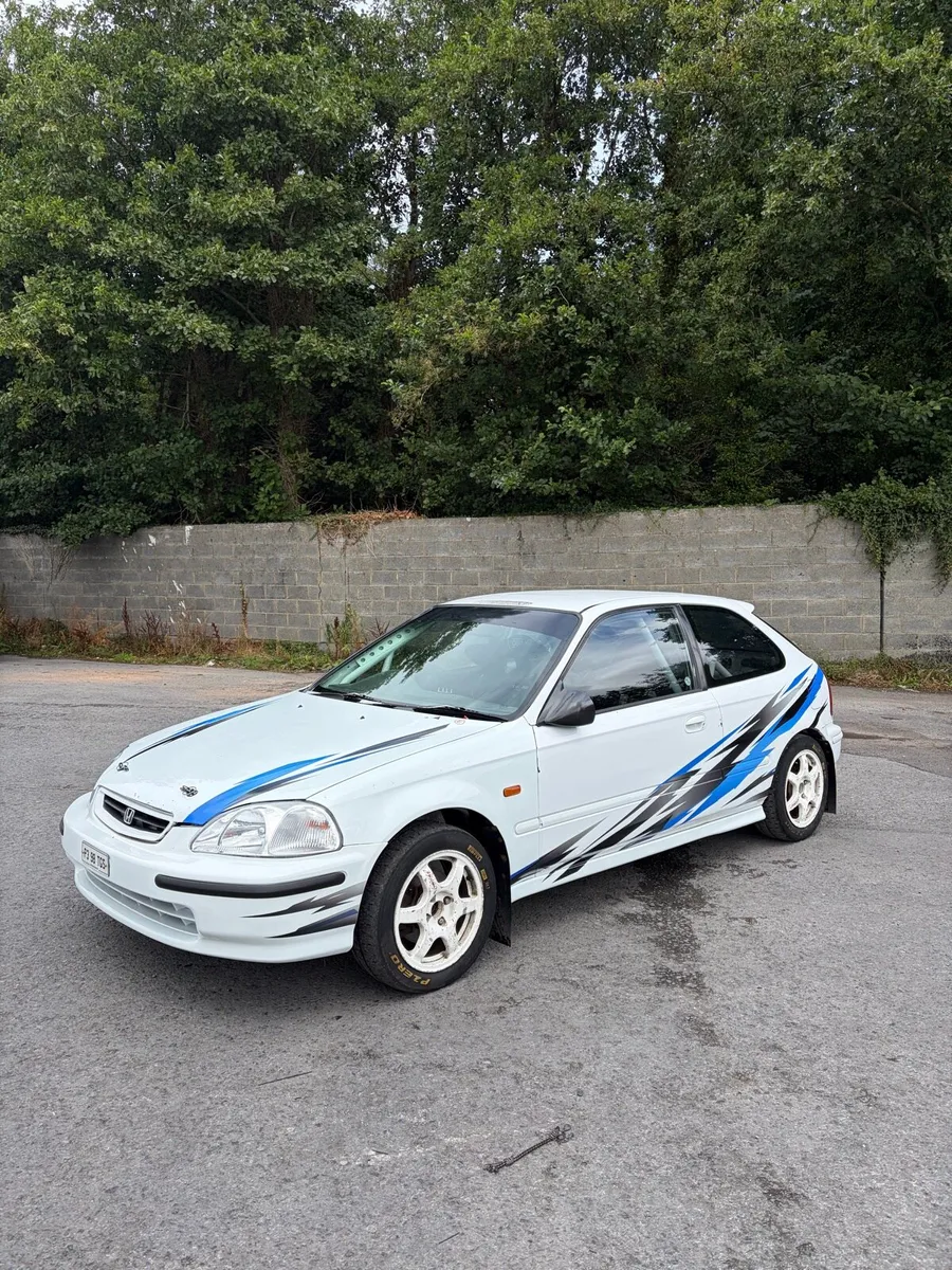 Honda civic ek4 rally car class 1 - Image 1