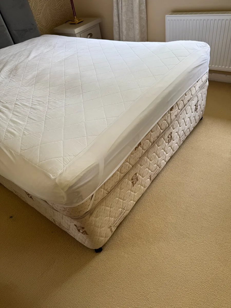 Double bed base and Headboard - Image 4