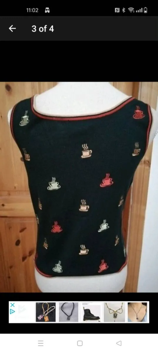 Ladies Peck and peck designer vintage quirky tea c - Image 3