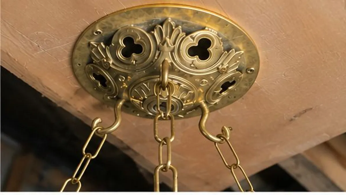 Brass Chandelier - Image 2