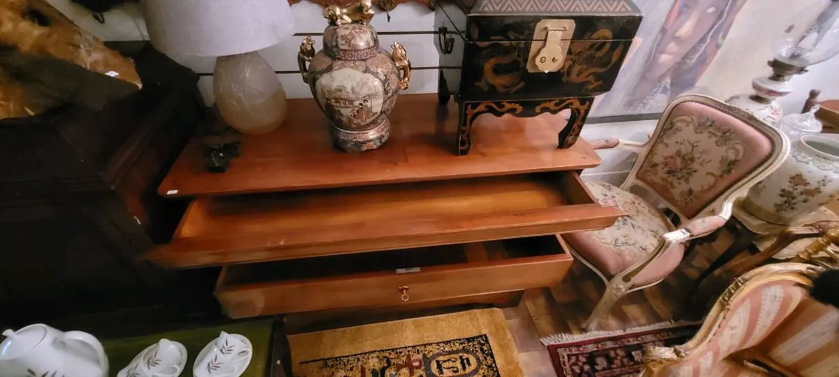 French Louis Philippe Style Cherrywood Chest of Dr - Image 3