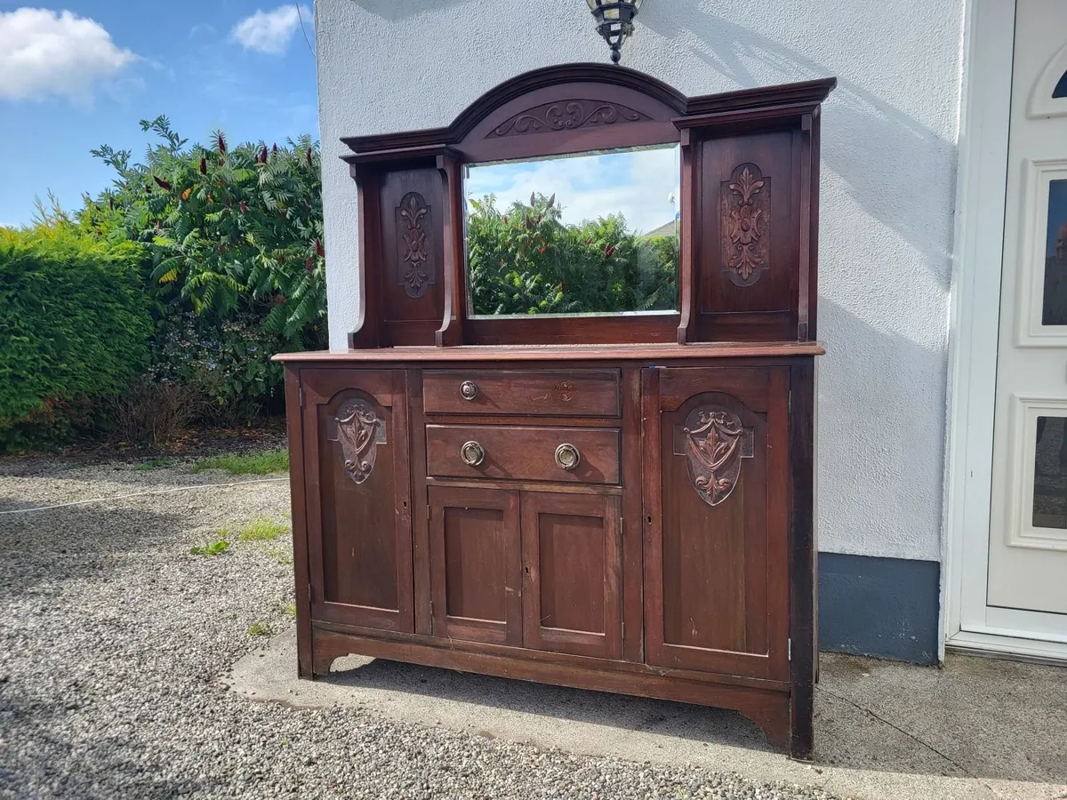 Antique Mahogany Cabinet - Image 1