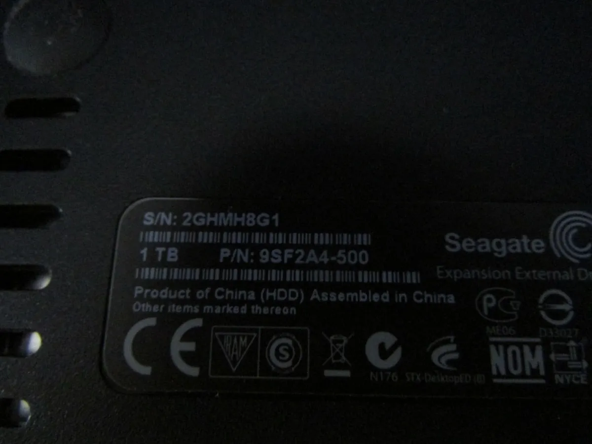 Seagate 1 TB Hard driver - Image 2