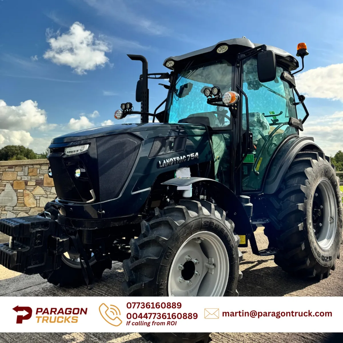 New LANDTRAC TB 754 Cab Tractor (75 HP) - Image 1