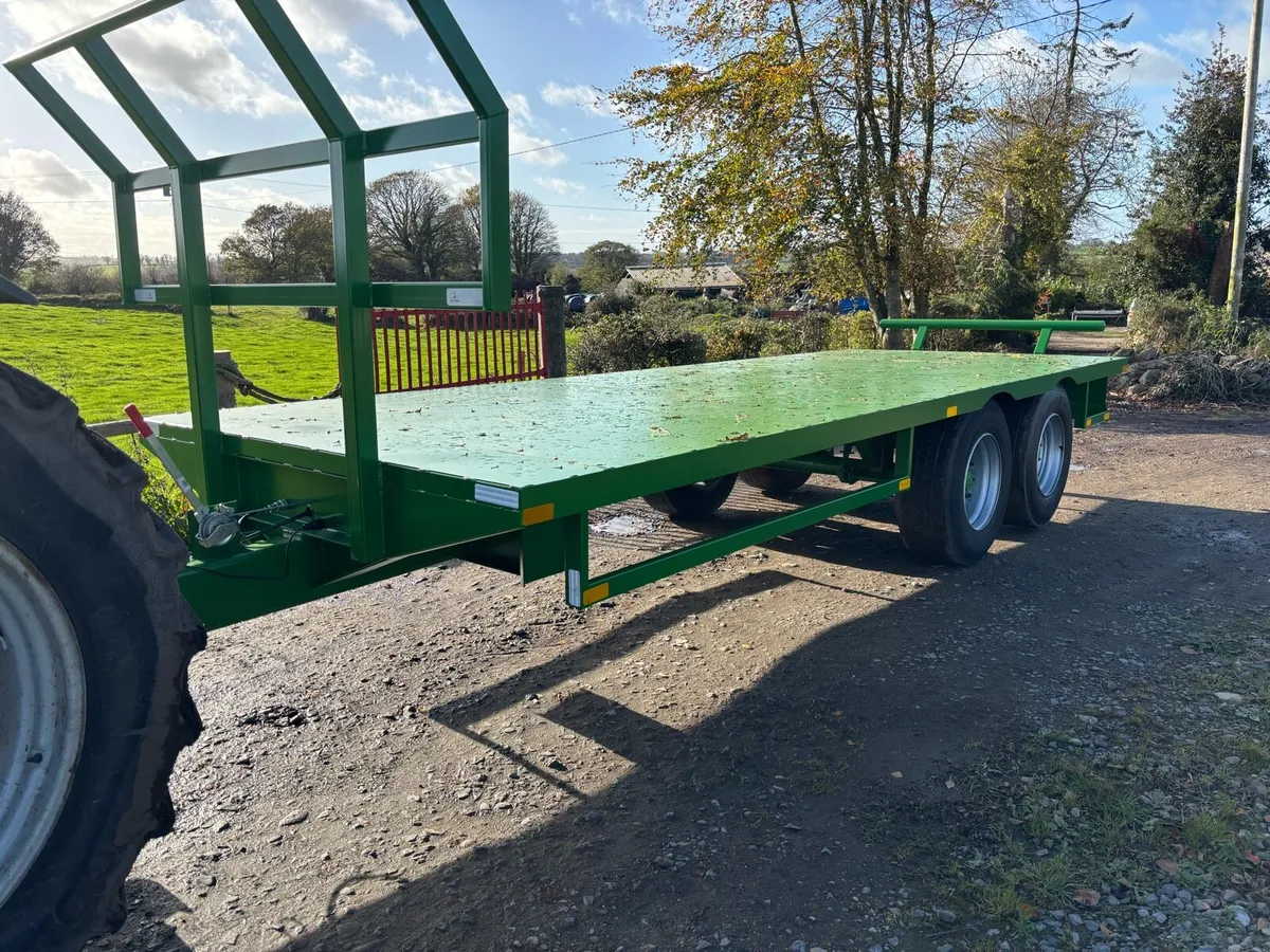 New 8ft x 22ft bale trailer - Image 1