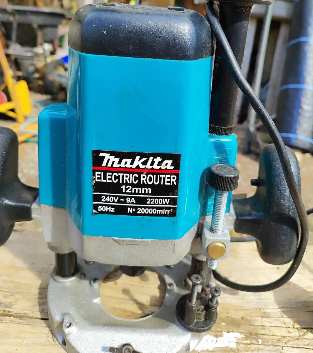 Makita heavy-duty Router used