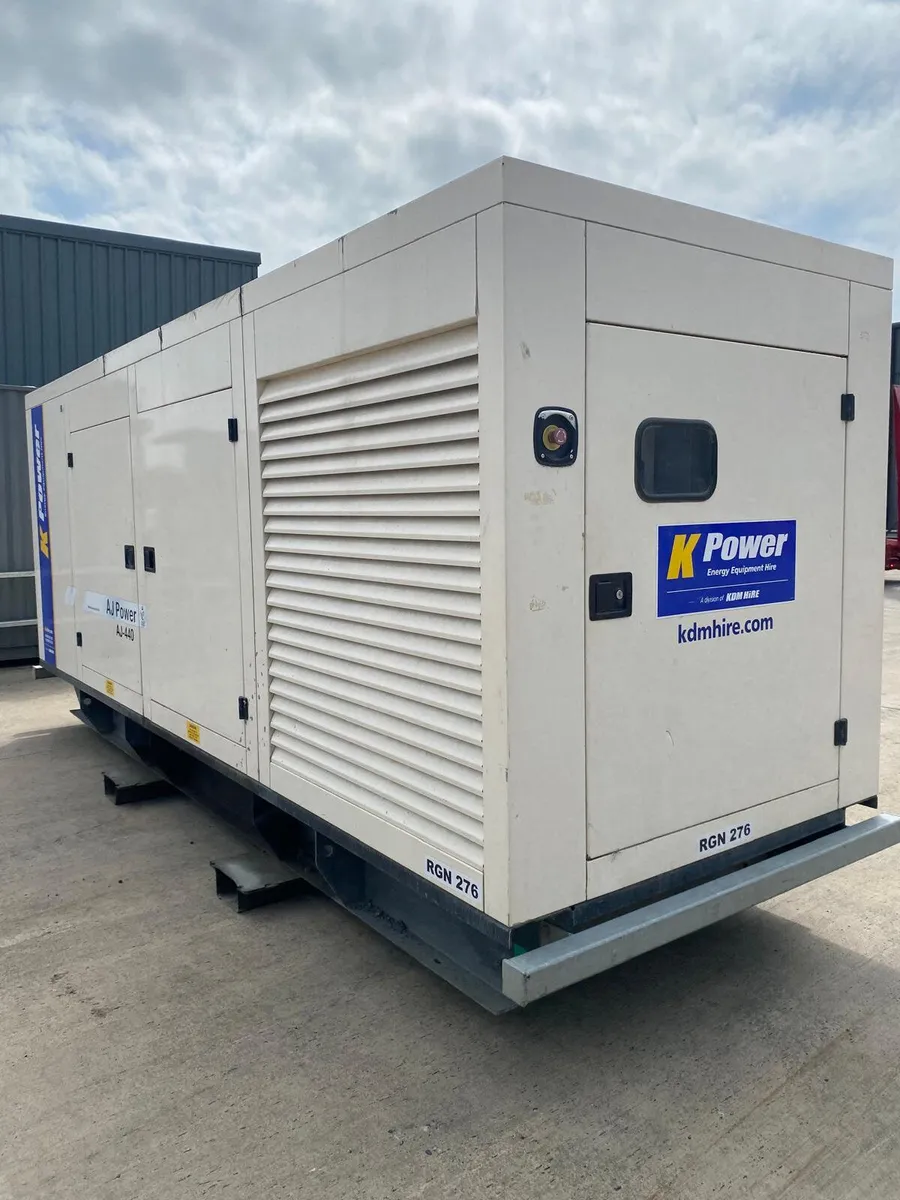 2019 AJ POWER AJ440S 400KVA 3PHASE SILENCED GEN - Image 4