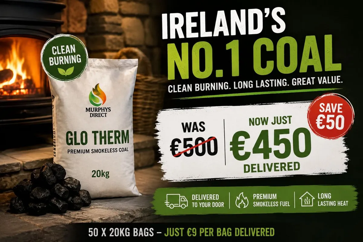 Ireland's Favourite Coal –Save €50 Today! -50 Bags - Image 1