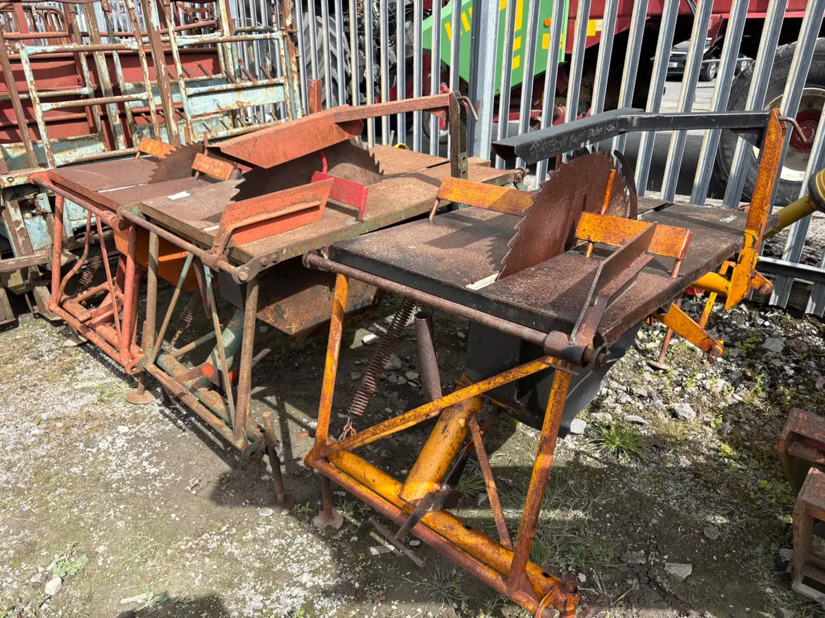 PTO Saw benches - Image 3