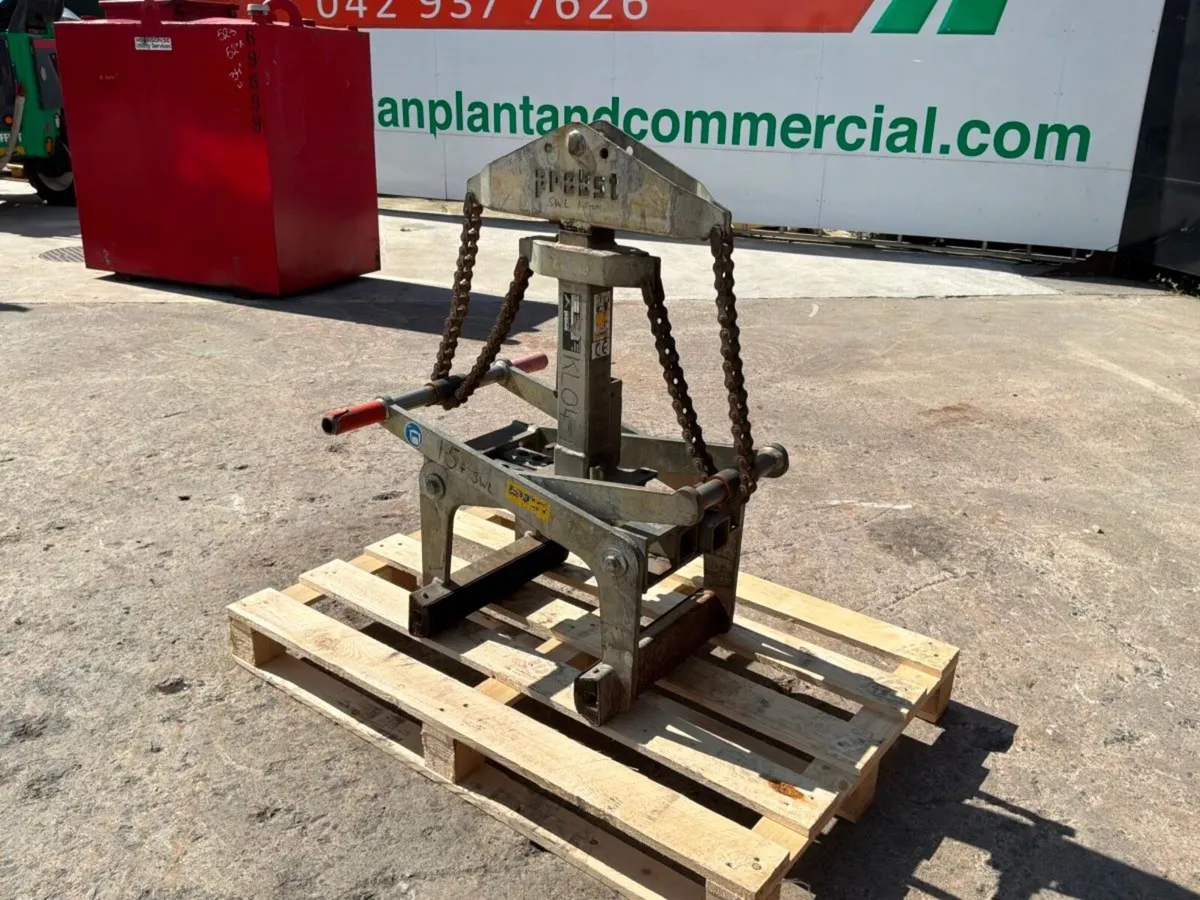 Probst FTZ - UNI kerb lifter lifting attachment... - Image 4
