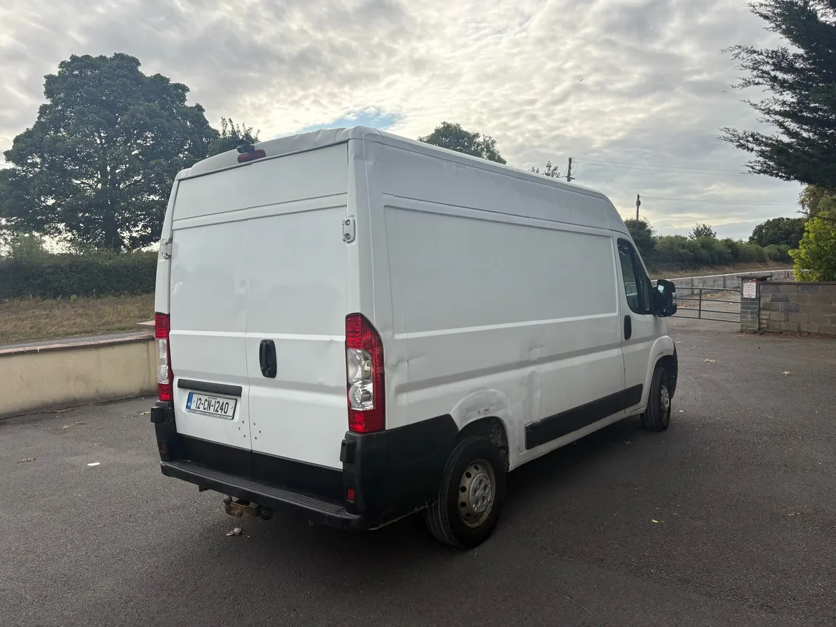 2012 Peugeot boxer MWB Doe2/27tax10/26 - Image 4