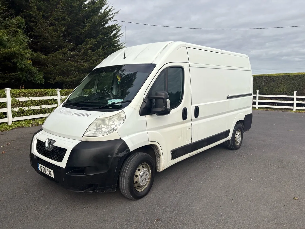 2012 Peugeot boxer MWB Doe2/27tax10/26 - Image 2