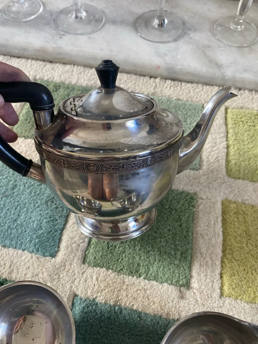 Teapot set Viner’s of Sheffield - Image 2