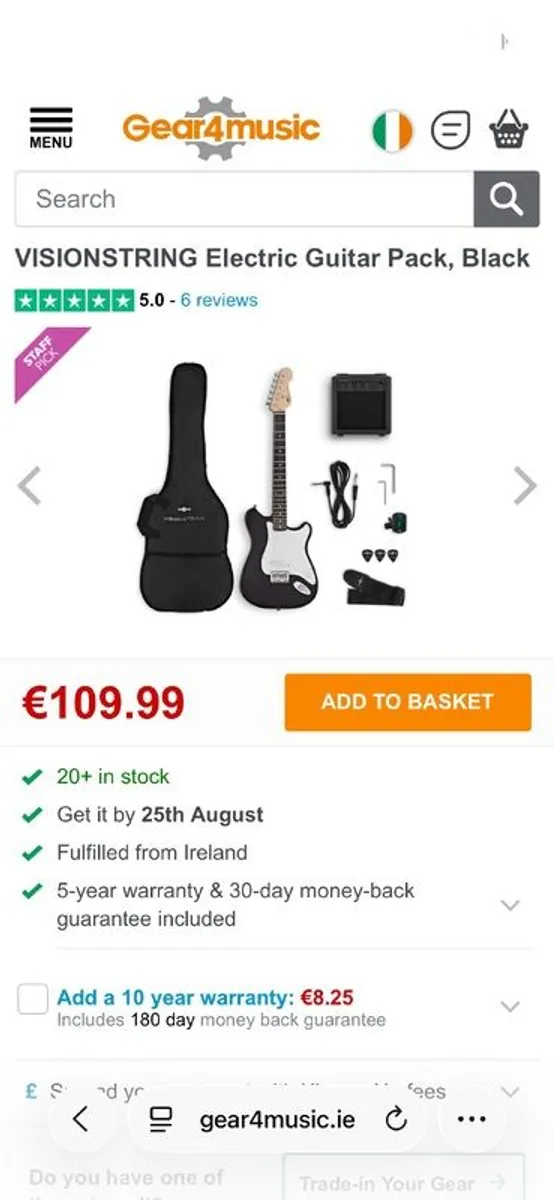 Kids electric guitar - Image 4
