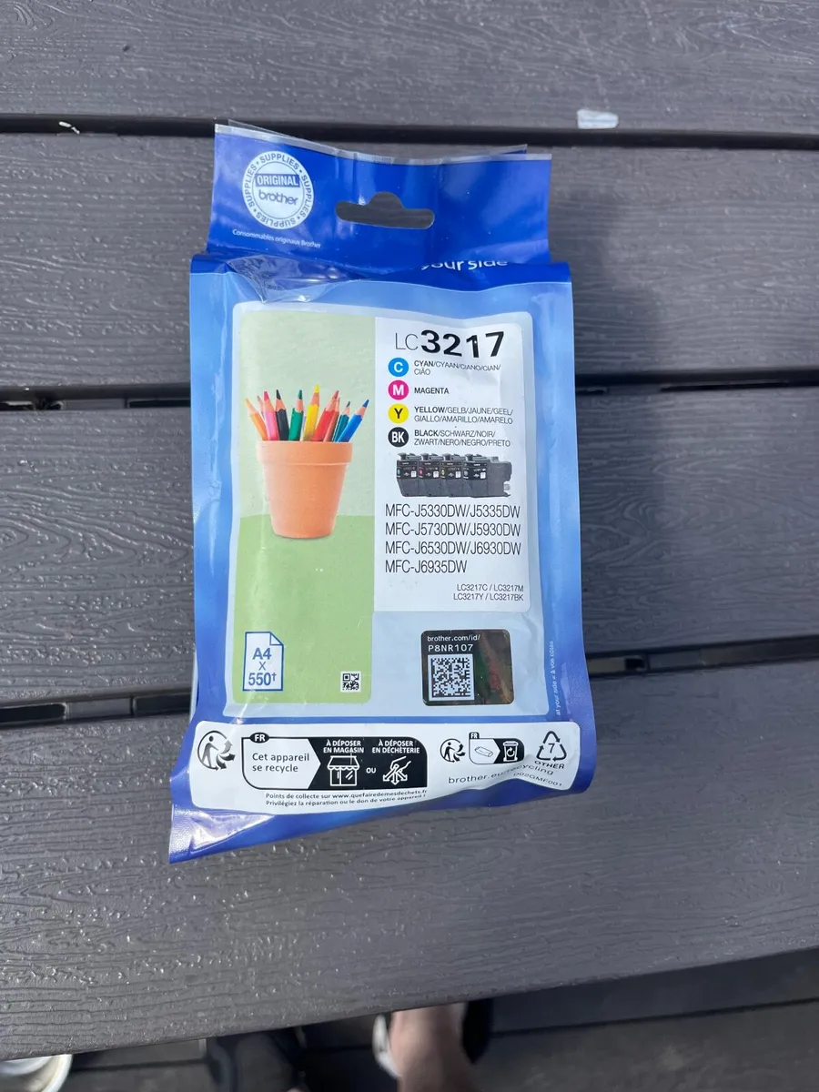 Set of Brother LC3217Colour Ink Cartridges
