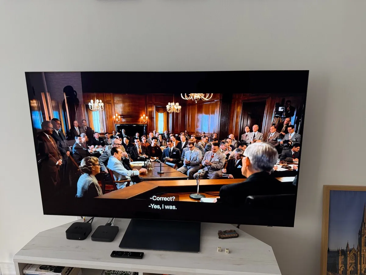 Samsung 55” S90D 4K HDR OLED Smart TV (2024) - Image 1
