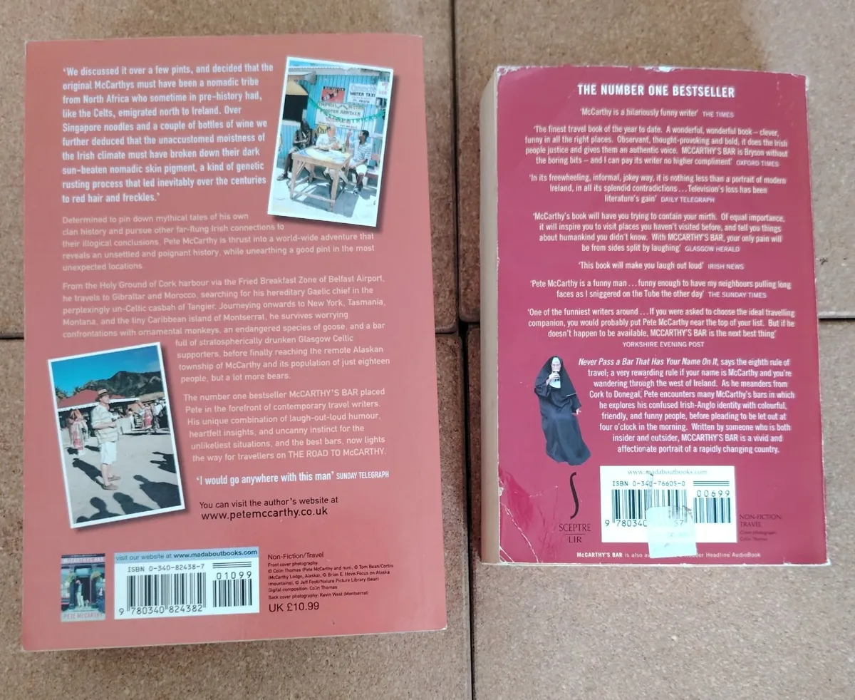 Pete McCarthy Travel Book Bundle - Image 2