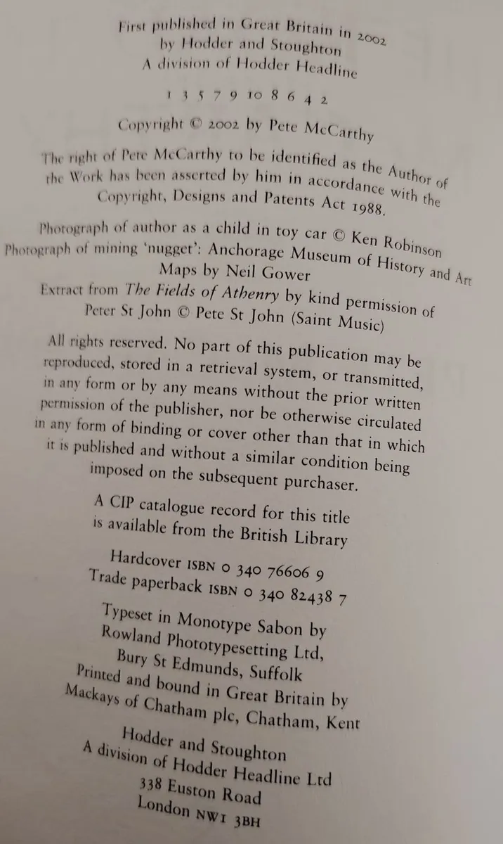 Pete McCarthy Travel Book Bundle - Image 4