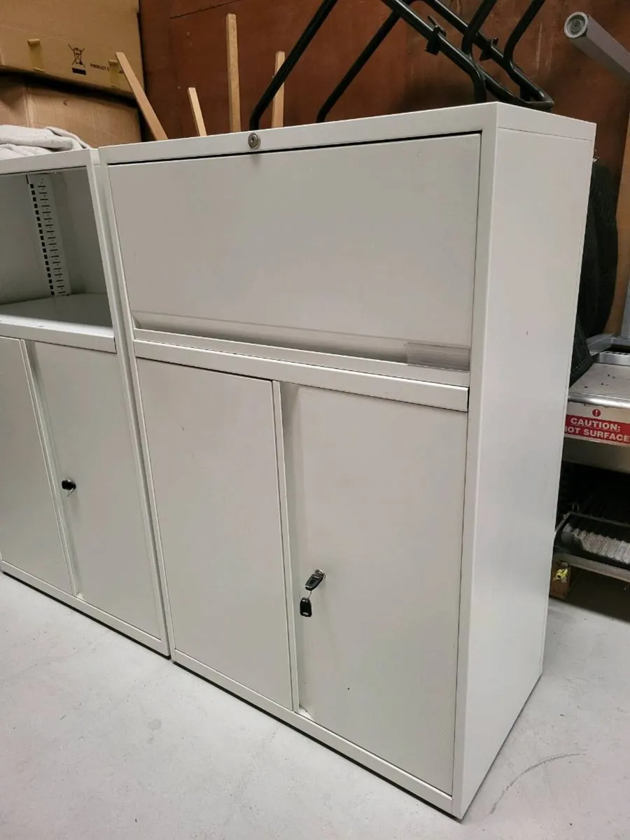 Lockable Storage Units. Entirely Metal Made. - Image 2