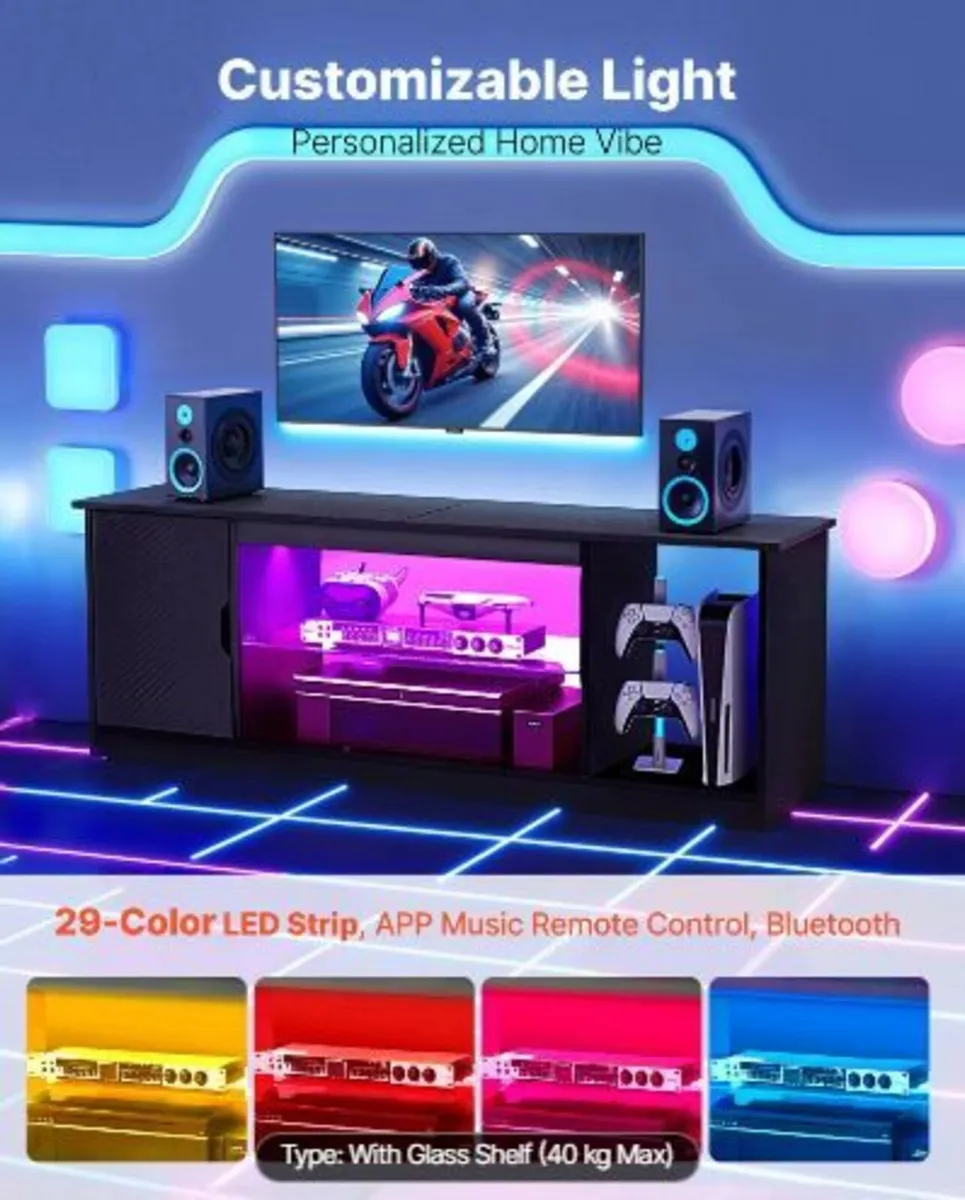 TV Stand for TVs up to 1651 mm - Image 4