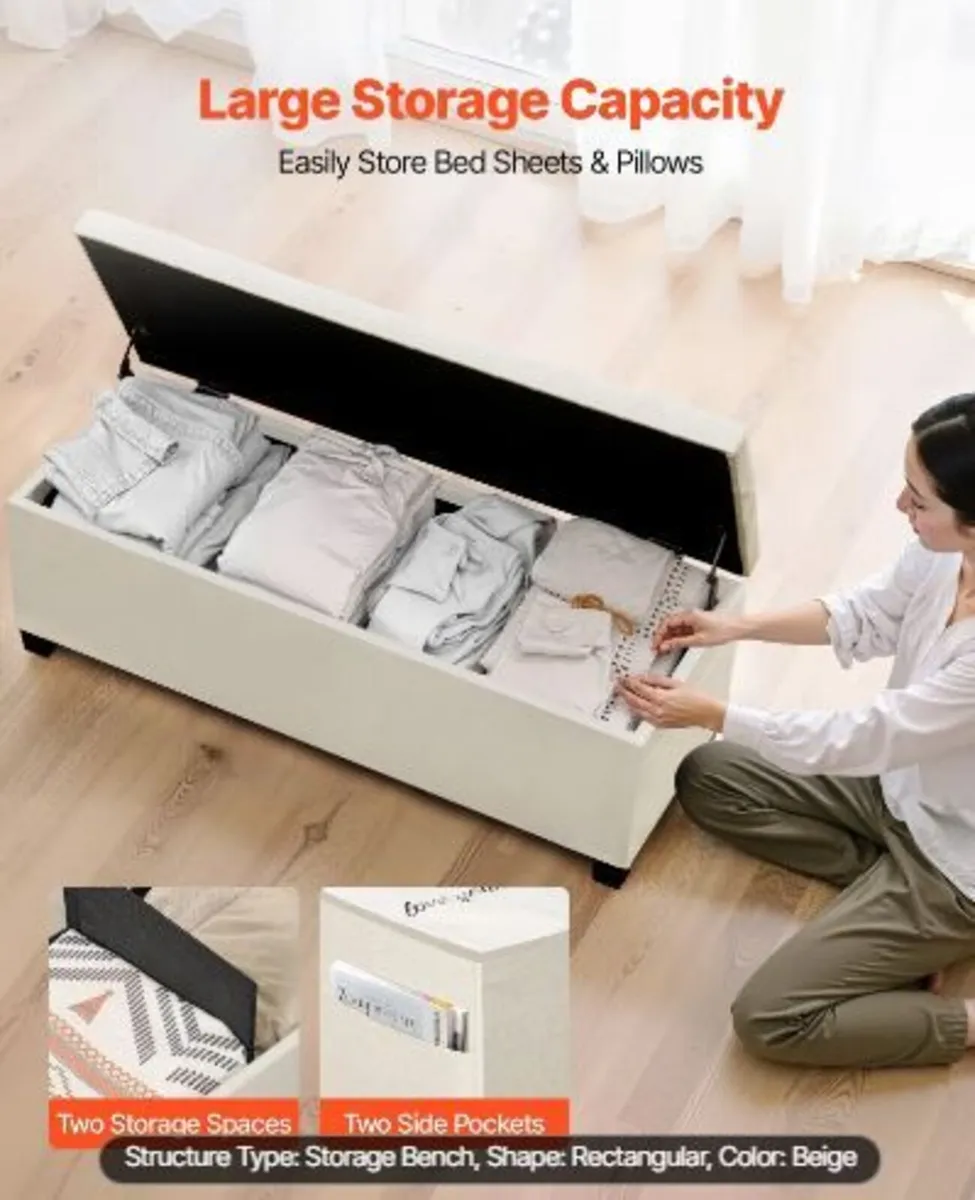 Storage Ottoman Bench - Image 3