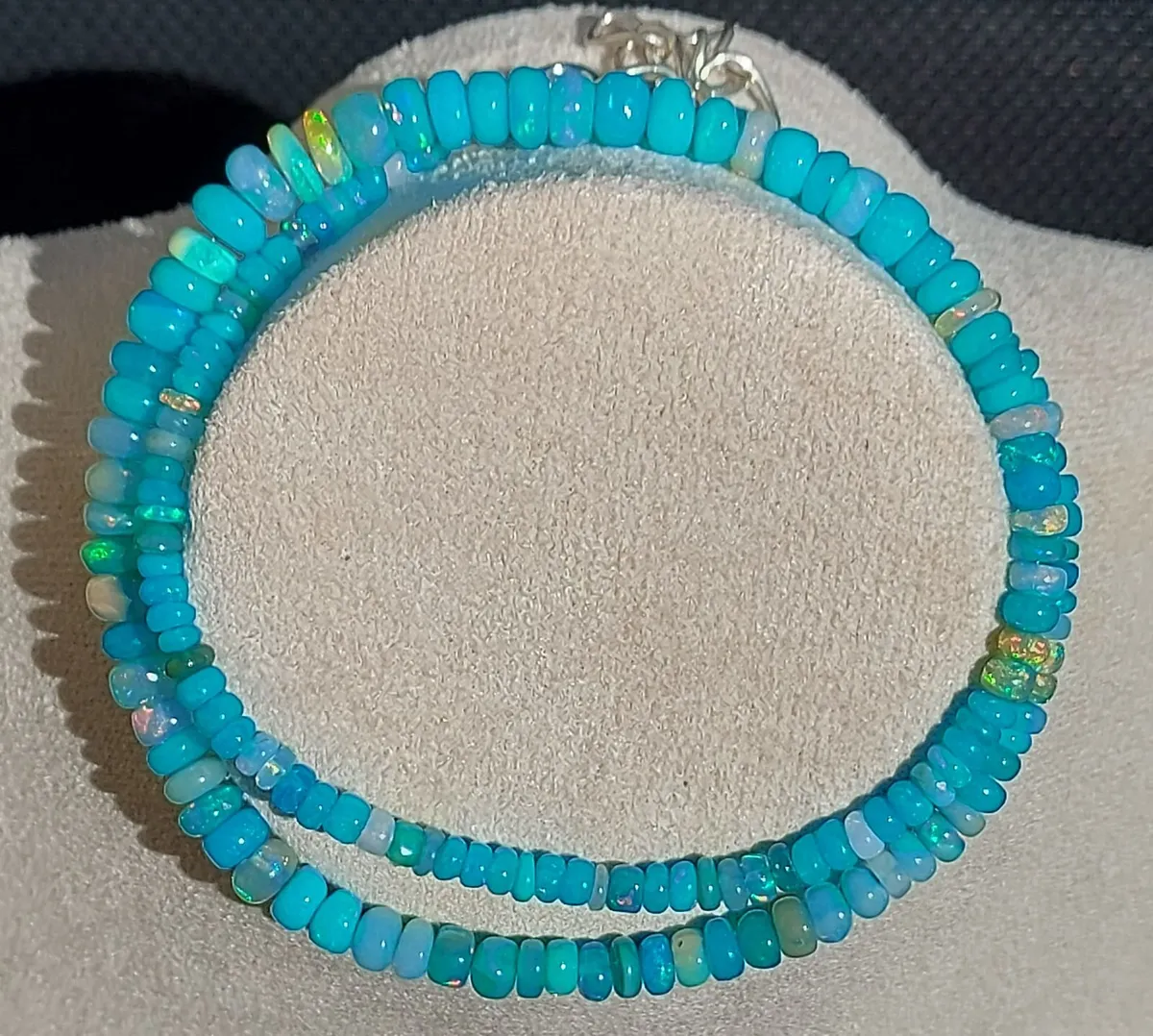 Opal Necklace 11.6 gr 48cm - Image 2