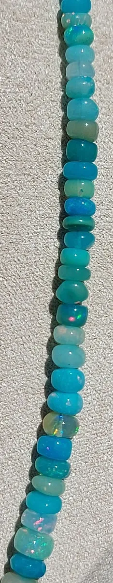 Opal Necklace 11.6 gr 48cm - Image 3
