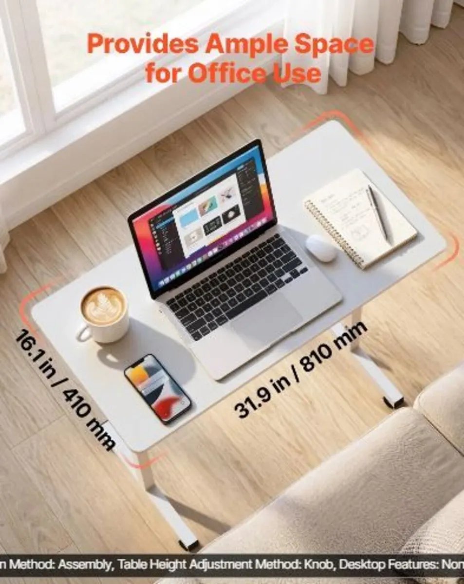 Standing Desk, Adjustable Height Mobile Stand Up - Image 1