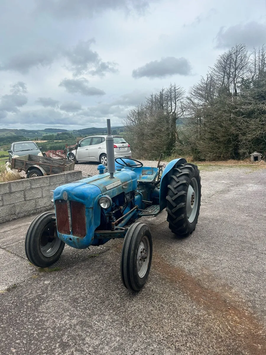 Fordson Dexta and plough for sale - Image 2