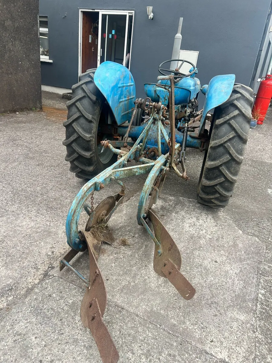 Fordson Dexta and plough for sale - Image 3