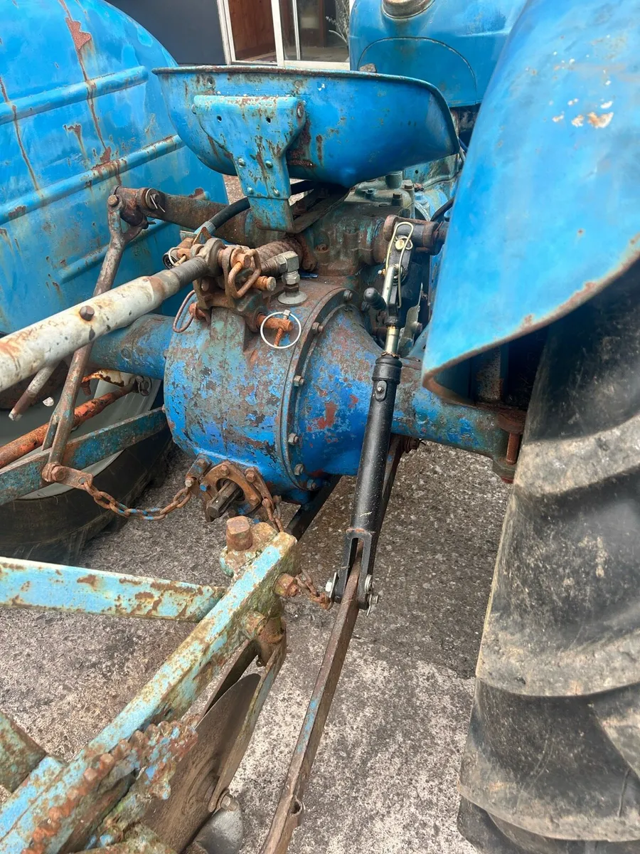 Fordson Dexta and plough for sale - Image 4
