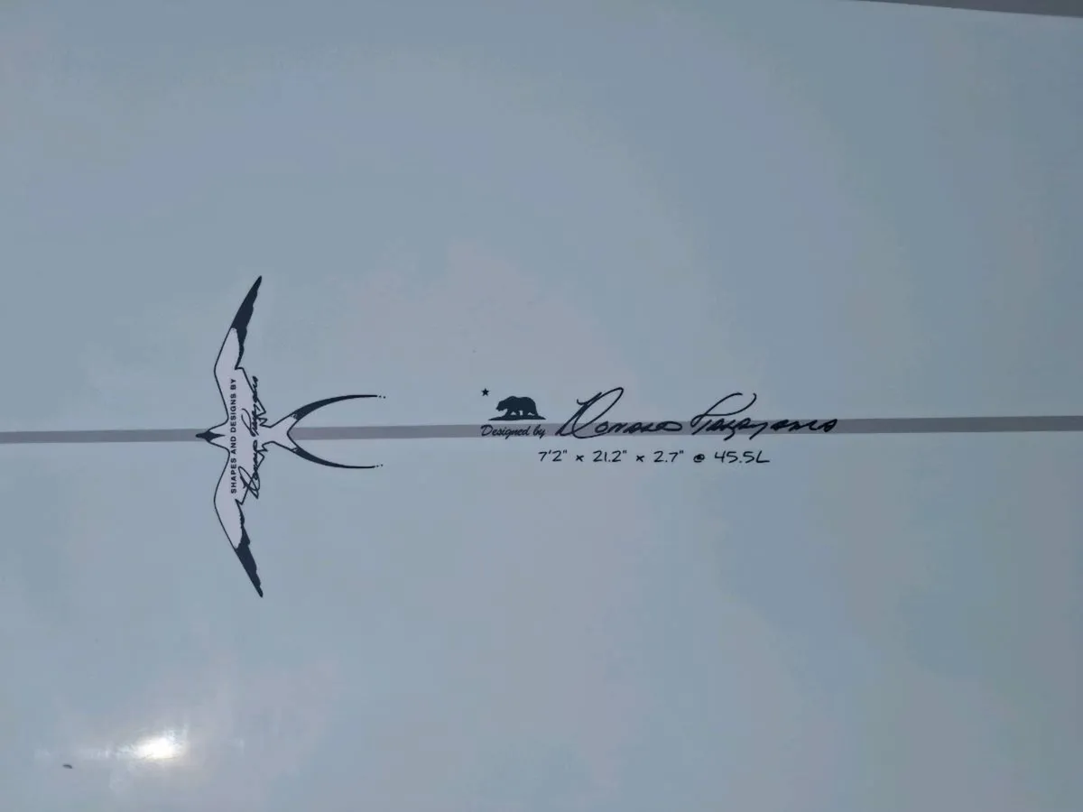 Donald Takayama 7"2' Egg Tuflite Pro - Surfboard - Image 3