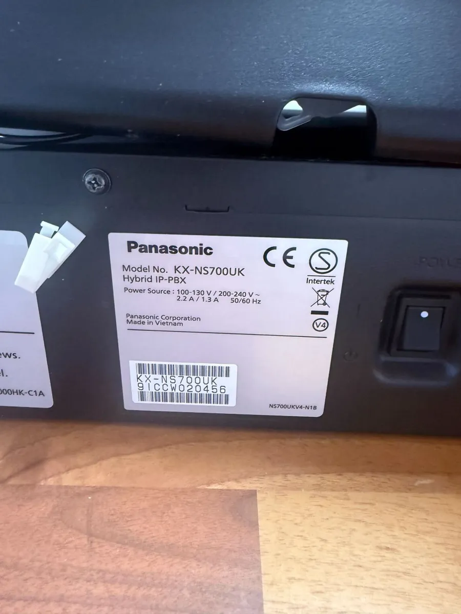 Panasonic KX-NS700 Hybrid PBX Unified Communicatio - Image 2