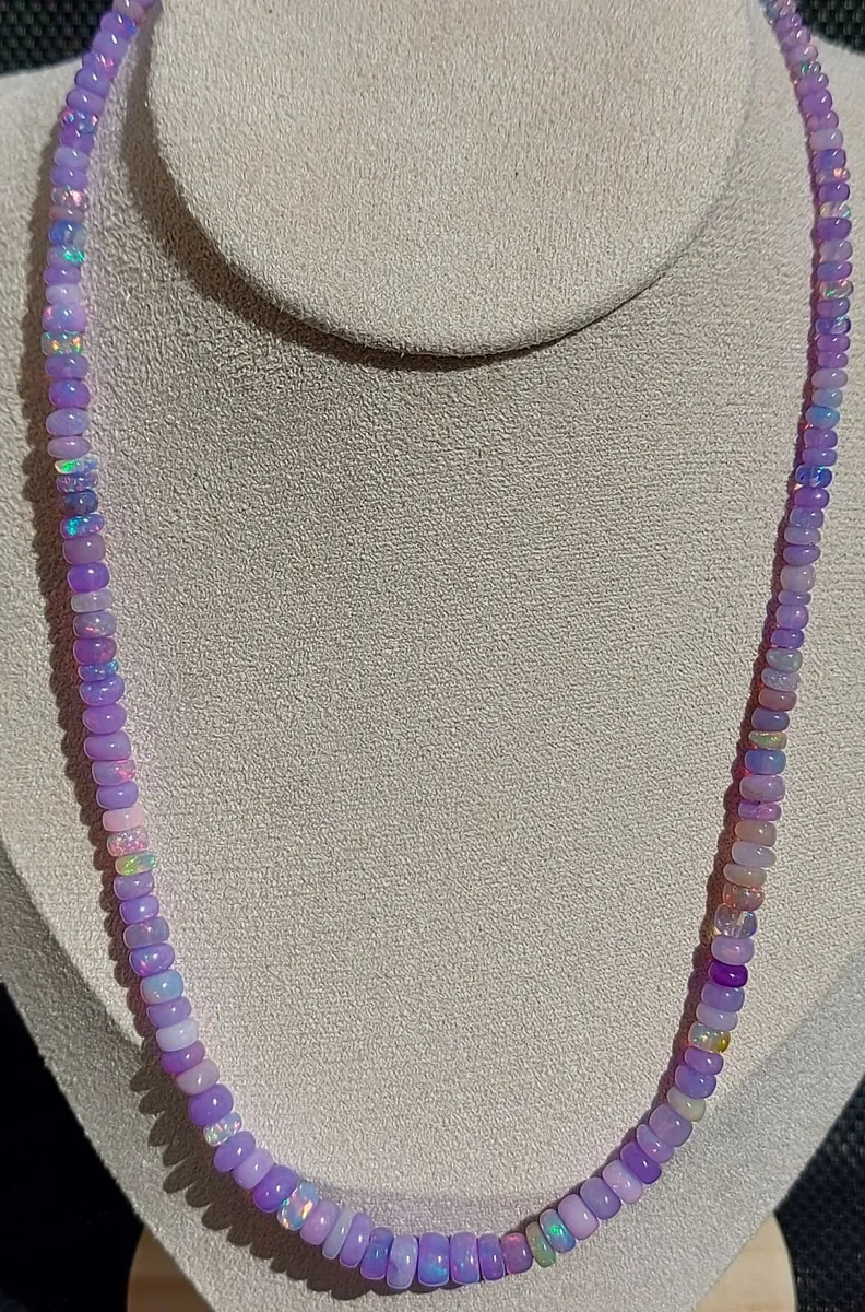 Opal Necklace 11.3gr 47cm - Image 1