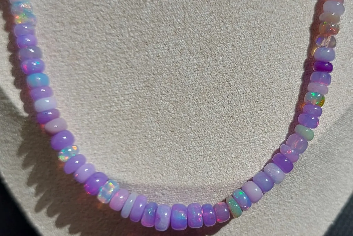 Opal Necklace 11.3gr 47cm - Image 4