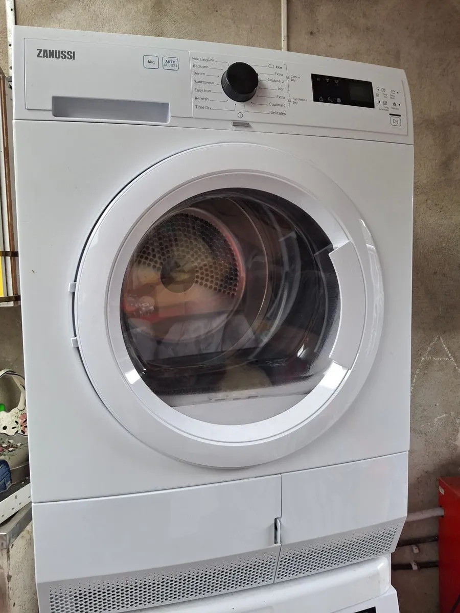 Zanussi condenser tumble drier only few months old - Image 2