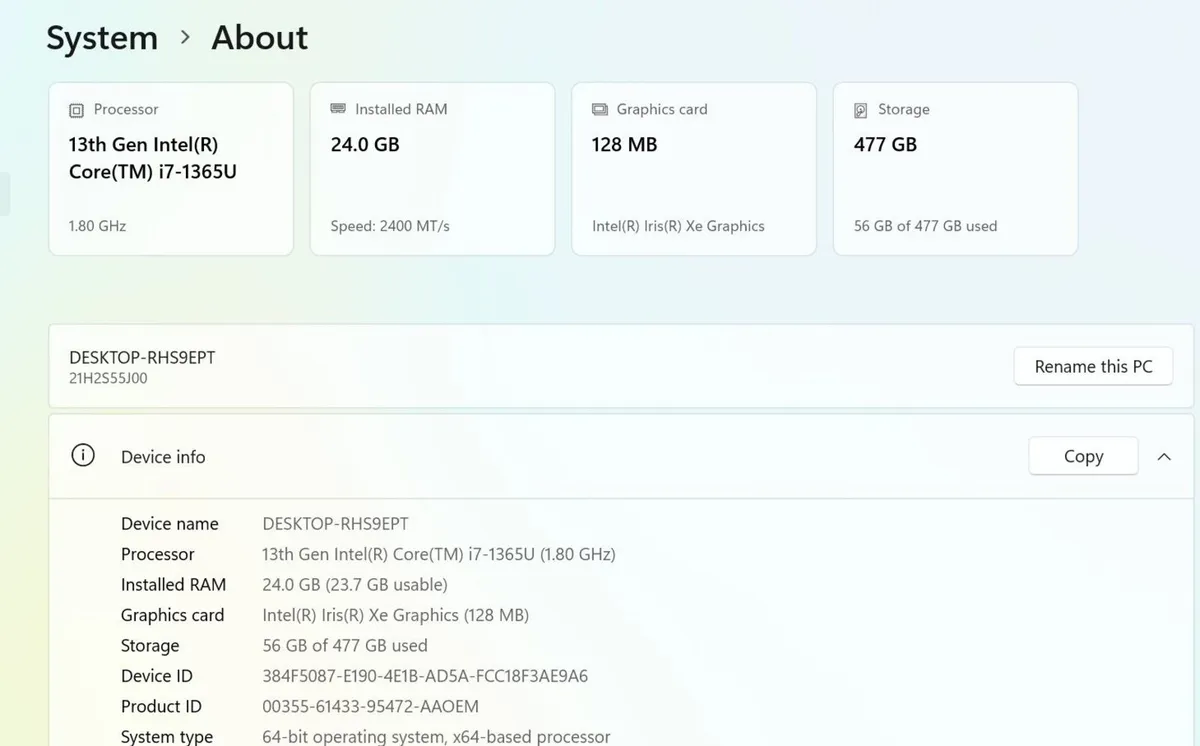 Lenovo ThinkPad L14 Gen4 Laptop | i7 (13th gen) | - Image 4