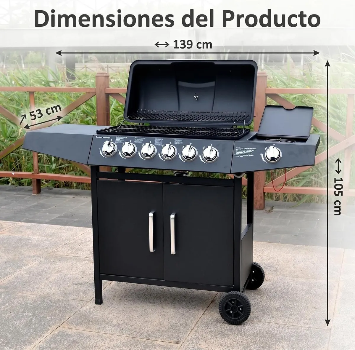 Pro Deluxe 7-Burner Gas BBQ Grill - Image 2