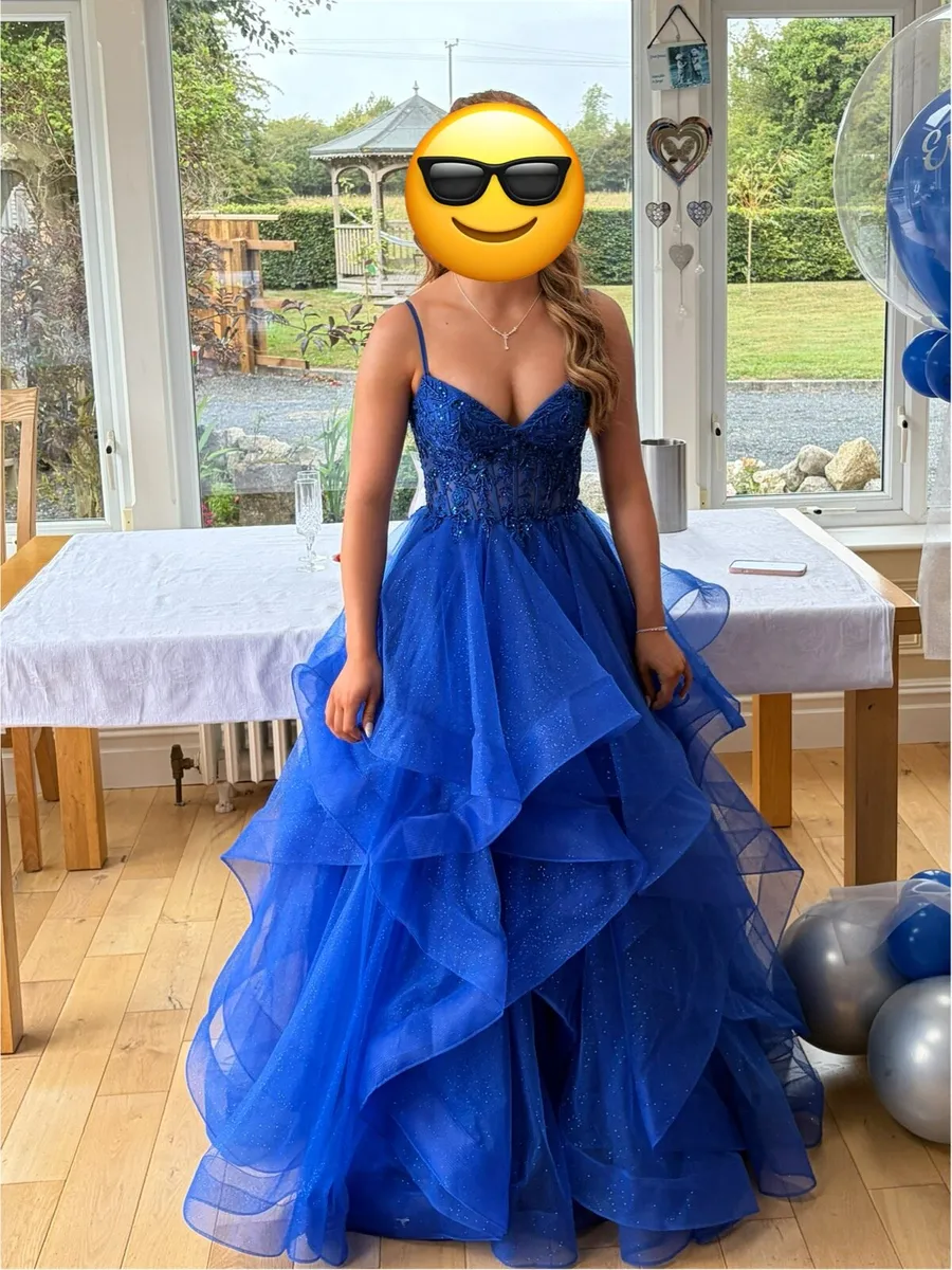 Debs dress royal blue (Simply Divine) - Image 1