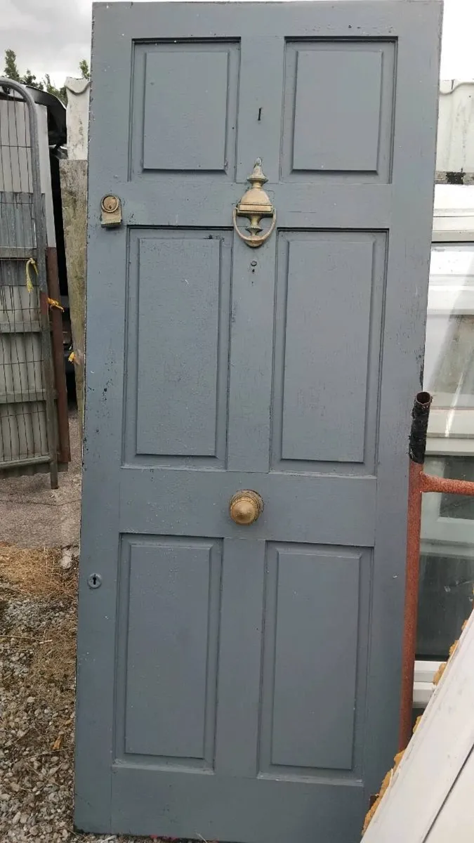 Teak door - Image 1